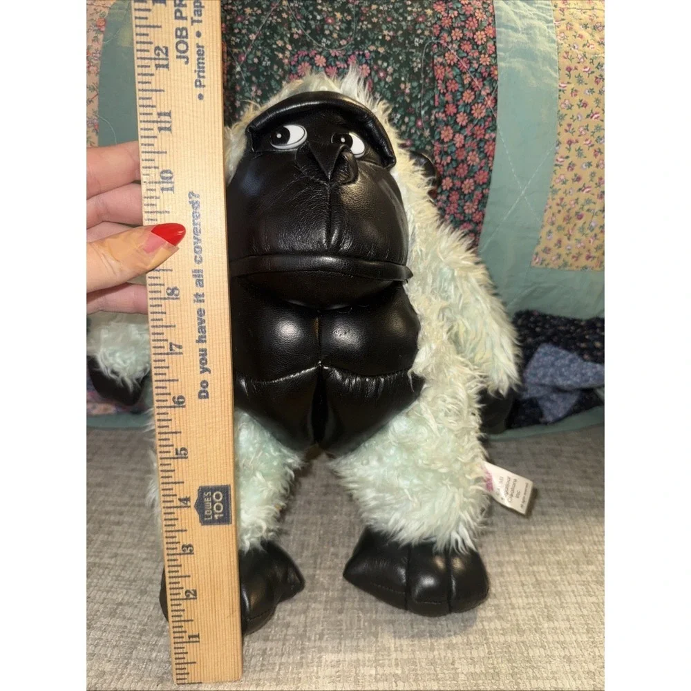 Vintage Realistic Blue Side Eye Gorilla‎ Plush Stuffed Animal Plushie 12
